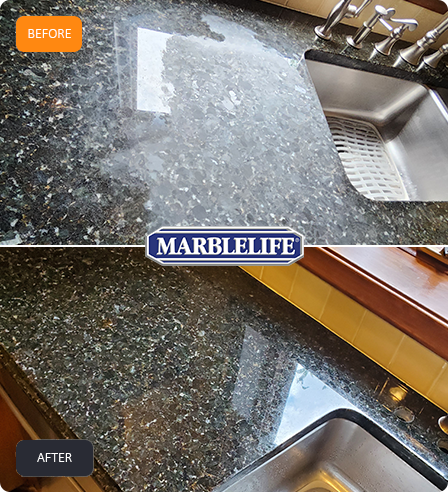 GRANITE surface care examples from the MARBLELIFE network