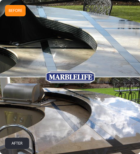 GRANITE surface care examples from the MARBLELIFE network