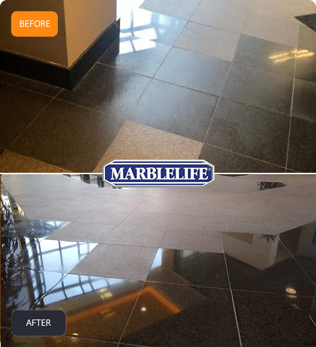 GRANITE surface care examples from the MARBLELIFE network