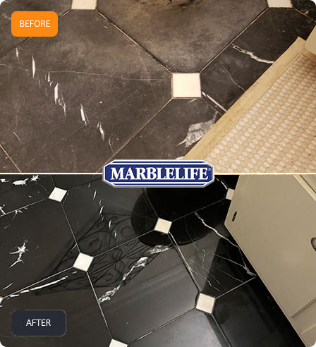 MARBLE surface care examples from the MARBLELIFE network