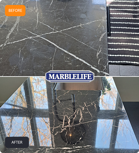 MARBLE surface care examples from the MARBLELIFE network